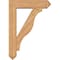 Ekena Millwork Funston Arts and Crafts Smooth Bracket w/ Offset Brace, Western Red Cedar, 7 1/2"W x 30"D x 42"H BKT0806X30X42FST03SWR - alternate 3
